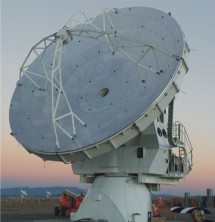 Imagen de GLT: un radiotelescopio en Groenlandia