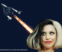 Imagen de Lady Gaga planea ir al espacio