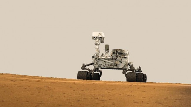 Curiosity obtiene la primera imagen de la Tierra desde Marte