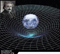 <a href=http://science.nasa.gov/headlines/y2005/images/gpb/vortex1_crop.jpg target=_blank>Concepto artstico</a> del torcimiento del espacio-tiempo alrededor de la Tierra. 
[<a href=http://science.nasa.gov/headlines/y2004/images/gpb/VIP_Lithos-2.pdf target=_blank>Ms informacin</a>]
