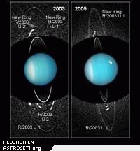 Crditos: <i>NASA, ESA y M.Showalter (Instituto SETI)
<a href= http://www.seti.org/atf/cf/{B0D4BC0E-D59B-4CD0-9E79-113953A58644}/uranus%20rings%20full.jpg target=_blank>
D clic para agrandar imagen</i></a>
