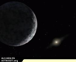 <a href="http://www.planetary.org/image/lilalarge.jpg">Ampliar ></a>
Concepto artístico de 2003 UB313
Crédito: Robert Hurt (IPAC)