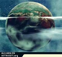 Concepto artístico de un planeta similar a la Tierra
