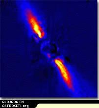 Beta Pictoris
<a href="http://planetquest.jpl.nasa.gov/espanol/science/betapic_eso.html">Ampliar Imagen</a>
