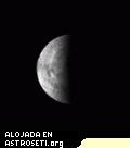 Imagen ultravioleta de los lados diurno y nocturno el polo sur de Venus