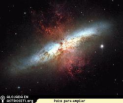 Vista del Hubble a la Galaxia del Cigarro (M82)
