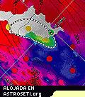 Interferograma ERS-2 de la elevación de una capa de hielo