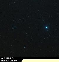 Región del cielo en la que se encuentra el cúmulo de galaxias SDSS J1004+4112