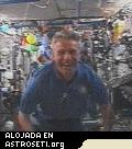 Thomas Reiter poco después de entrar por primera vez en la en la EEI