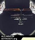 Una vista de la EEI desde el Discovery mientras la Lanzadera se aproxima para el atraque
