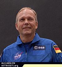 El astronauta de la ESA Hans Schelgel