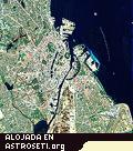 Copenhague visto desde el espacio