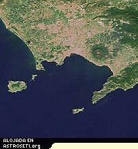 Golfo de Nápoles incluido el Campo Flegrei al oeste