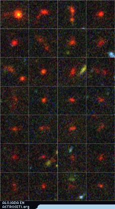 Detalles de galaxias distantes individuales