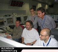 Los controladores de Cluster miraban el eclipse de cerca