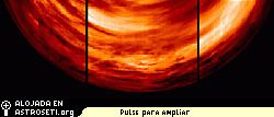 Radiacin desde debajo de la cubierta de nubes de Venus