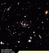 Vista de Hubble de la Galaxia Tela de Araña