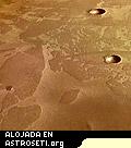 ¿Un mar helado cubierto de polvo cerca del ecuador marciano?