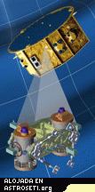 Impresión artística del LISA Pathfinder.