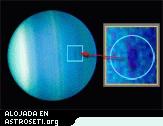 Imágenes de Urano revelan por primera vez una mancha oscura en el hemisferio norte del planeta.