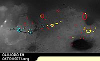Localización de minerales hidratados, según los mapas generados por el espectrómetro OMEGA del Mars Express.
Crédito de la imagen: ESA
