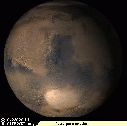 Imagen compuesta de una primavera nrdica por el Mars Global Surveyor.
Crdito: MSSS, JPL, NASA