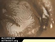 Los científicos consideran las regiones polares de Marte como objetivos principales en la búsqueda de señales de vida extraterrestre.
Créditos de la imagen: North Polar Cap, 01/01, NASA/JPL