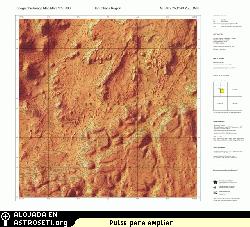 Los mapas topogrficos a escala ms baja estn siendo producidos a escala 1:50 000. En ellos, las curvas de nivel estn a una distancia de slo 50 metros. Pulsa <a href="http://www.astrobio.net/news/modules.php?full=1&set_albumName=esamars&id=aap&op=modload&name=gallery&file=index&include=view_photo.php" target="_blank">aqu</a> para ampliarla.
Crdito: ESA