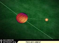 Esta animacin por computadora comienza con un mapa rudimentario del planeta HD 189733b tal cual fue medido por el Telescopio Espacial Spitzer de la NASA. Los astrnomos obtuvieron una serie de franjas de polo a polo en luz infrarroja, entonces envolvieron el mapa alrededor de una superficie tridimensional para mostrar cmo luce el planeta.
Haga clic <a href="http://www.cfa.harvard.edu/image_archive/2007/24/animation.mov" target="_blank">aqu</a> para ver la animacin
Crdito: NASA/JPL-Caltech