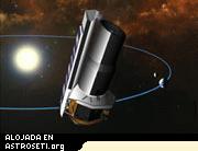 El Telescopio Espacial Spitzer, el cuarto y último elemento en la familia de la NASA de los Grandes Observatorios.
Crédito: Ball Aerospace and Technologies Corp., 2003