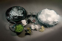 Ingredientes de un cometa.
<i>Créditos: Spitzer/JPL</i>