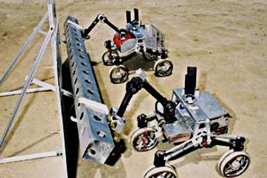 Ayudante Robótico para Actividad Extra Vehicular (ERA)
Crédito rover: JPL/NASA Robótica