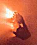 El cometa Halley fotografiado por una misin de sobrevuelo europea. <i>Crdito: ESA</i>