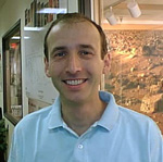 <a href=http://mpfwww.jpl.nasa.gov/MPF/bios/golombek-bk.html target=_blank><u>Matt Golombek</u></a> supervisa el proceso de seleccin del sitio para ambas misiones MER con las recomendaciones de los cientficos.
<i>Imagen: NASA</i>
