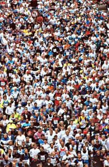 La moderna maratón tiene sus orígenes en la batalla de Maratón y el mensajero portador de noticias sobre una inminente invasión persa.
Créditos: euro2002.dk
