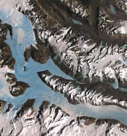 Valles secos de Mcmurdo, Antártida.
<i>Crédito: BAS </i>