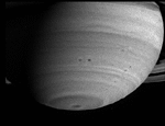 Tormentas formndose en el hemisferio sur de Saturno. Crditos: NASA/JPL/Space Science Institute