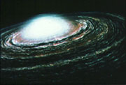 Una nebulosa solar (mostrada arriba) produjo nuestro sistema solar. Crdito: NASA 