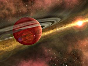 Del polvo, nace un planeta.
Crédito de la imagen: NASA/JPL - Caltech/R.Hurt (SSC - Caltech)