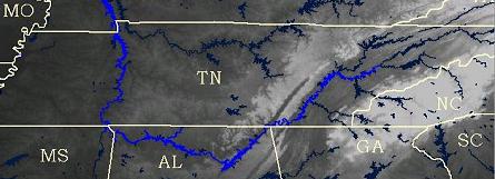 Los cientficos de GHCC estn probando sistemas lidar como monitores de flujo en el ro Tennessee