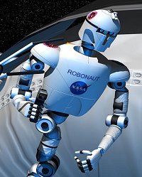 El sistema nervioso de futuros robots podría usar fluidos MR para mover articulaciones y extremidades de forma semejante a los seres vivos. Créditos de la imagen: <A HREF= http://www.frassanito.com/ target=_blank>John Frassanito & Associates, Inc.</A>