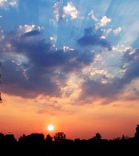 A nubes como estas se refieren los científicos que tratan de medir la constante solar desde el suelo. Copyright de la imagen: Lauri Kangas.