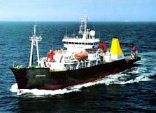 El RRS Discovery, en una expedicin para medir las corrientes en el Ocno Atlntico. <A HREF= http://www.soc.soton.ac.uk/rapid/rapid.php target=_blank>[Ms informacin]</A>