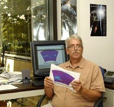 El estudioso dinámico del clima en la NASA, Bob Oglesby.