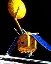 Imagen artstica del Orbitador de Reconocimiento Lunar, que todava est en fase de diseo. 
[<a href= http://www.skyrocket.de/space/index_frame.htm?http://www.skyrocket.de/space/doc_sdat/lro.htm target=_blank><u>Ms informacin</u></a>].
