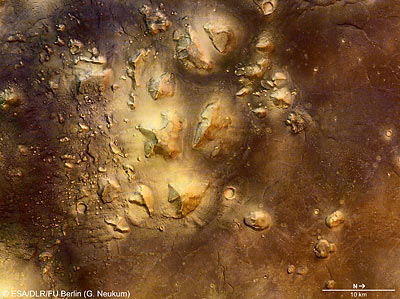 Regin de Cydonia, imagen en color