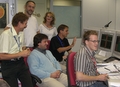 El equipo de control de Cluster recibe las buenas noticias