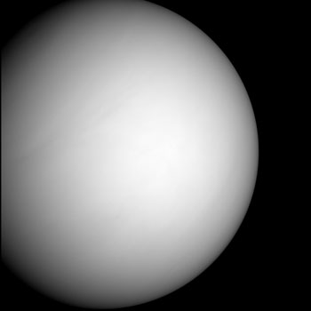 Venus fotografiado por la Messenger