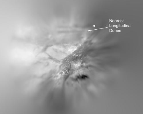 <p>Vista cercana de Titn. Crditos: NASA/JPL/Universidad de Arizona</p>