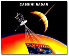El radar de la Cassini